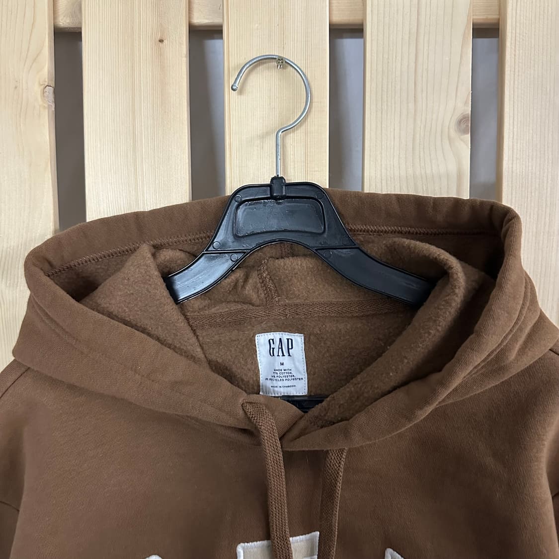 (M) GAP 갭 브라운 후드티 상품이미지6