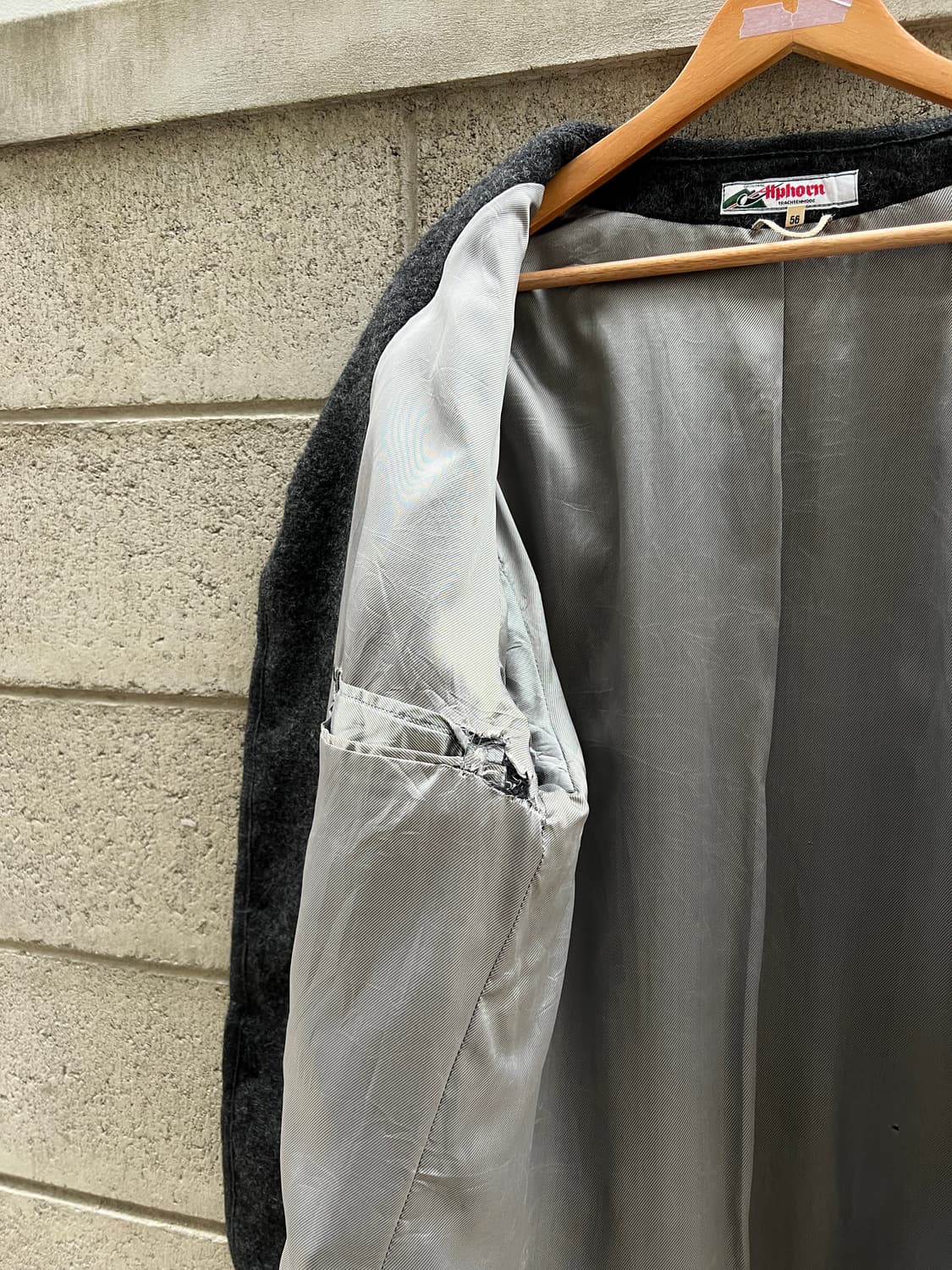 VINTAGE ALPHORN BOILED WOOL 빈티지보일드울자켓 상품이미지10