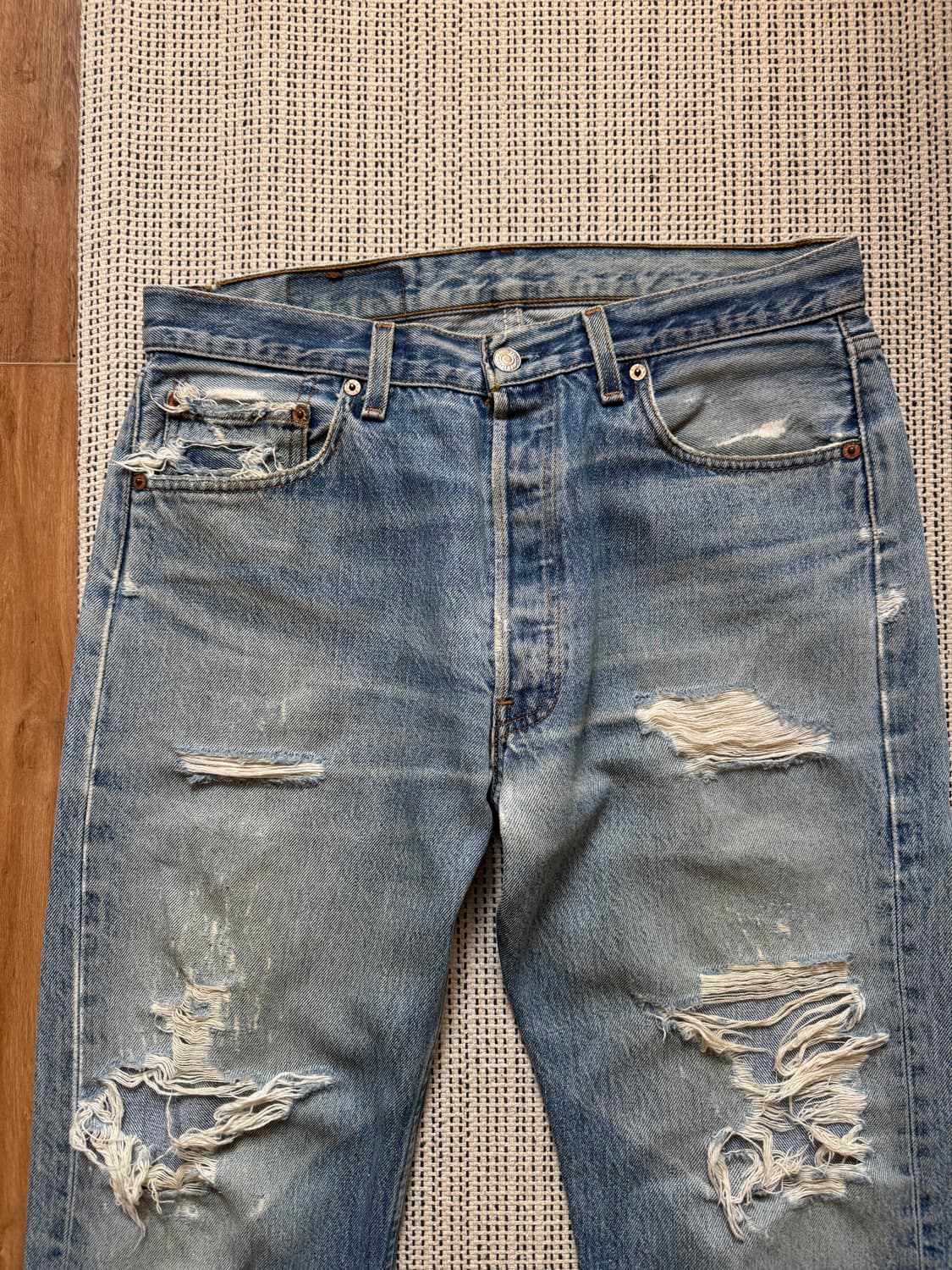 90s 리바이스 501 디스 데님팬츠 상품이미지2