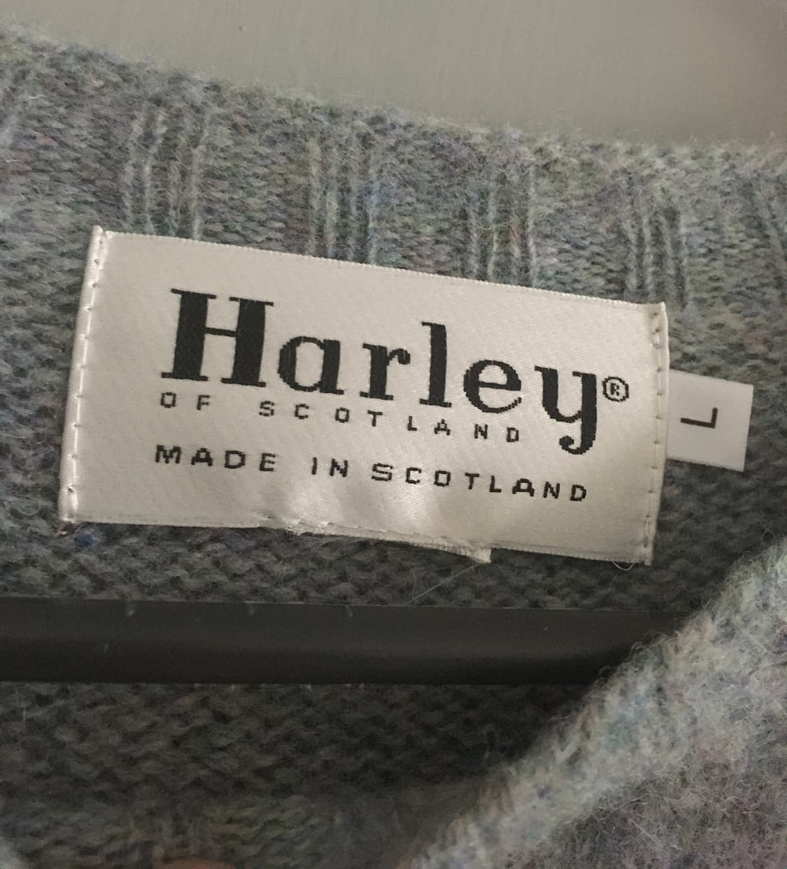 할리오브스코틀랜드 쉐기독 니트 L 상품이미지2