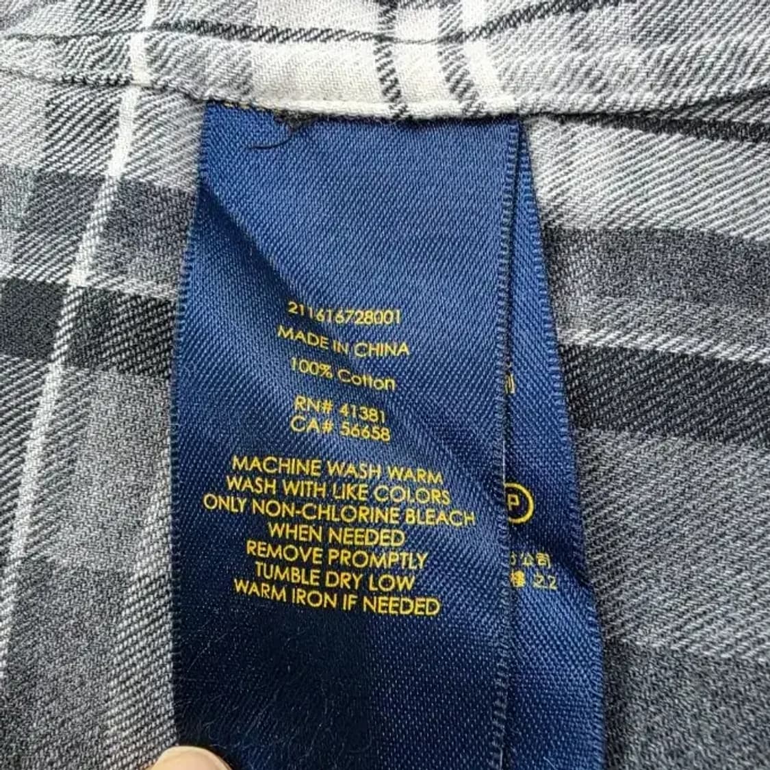 폴로 랄프로렌 체크 셔츠 ~55 상품이미지5