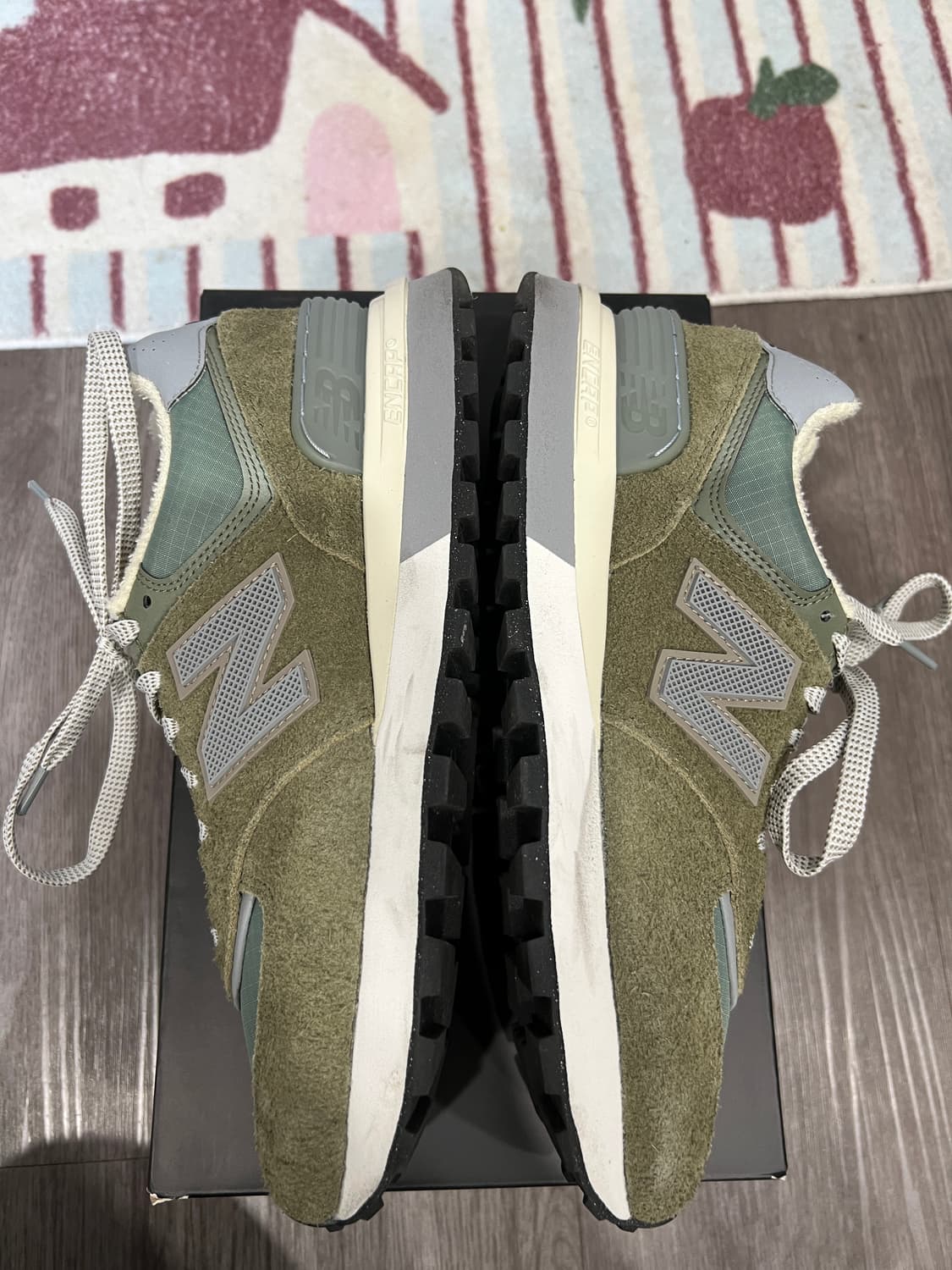 (250) 스톤아일랜드 뉴발란스 574 레거시 그린 상품이미지4