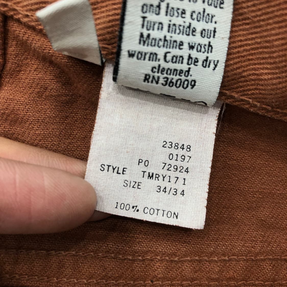 캘빈클라인 USA 브라운 데님 팬츠 상품이미지8