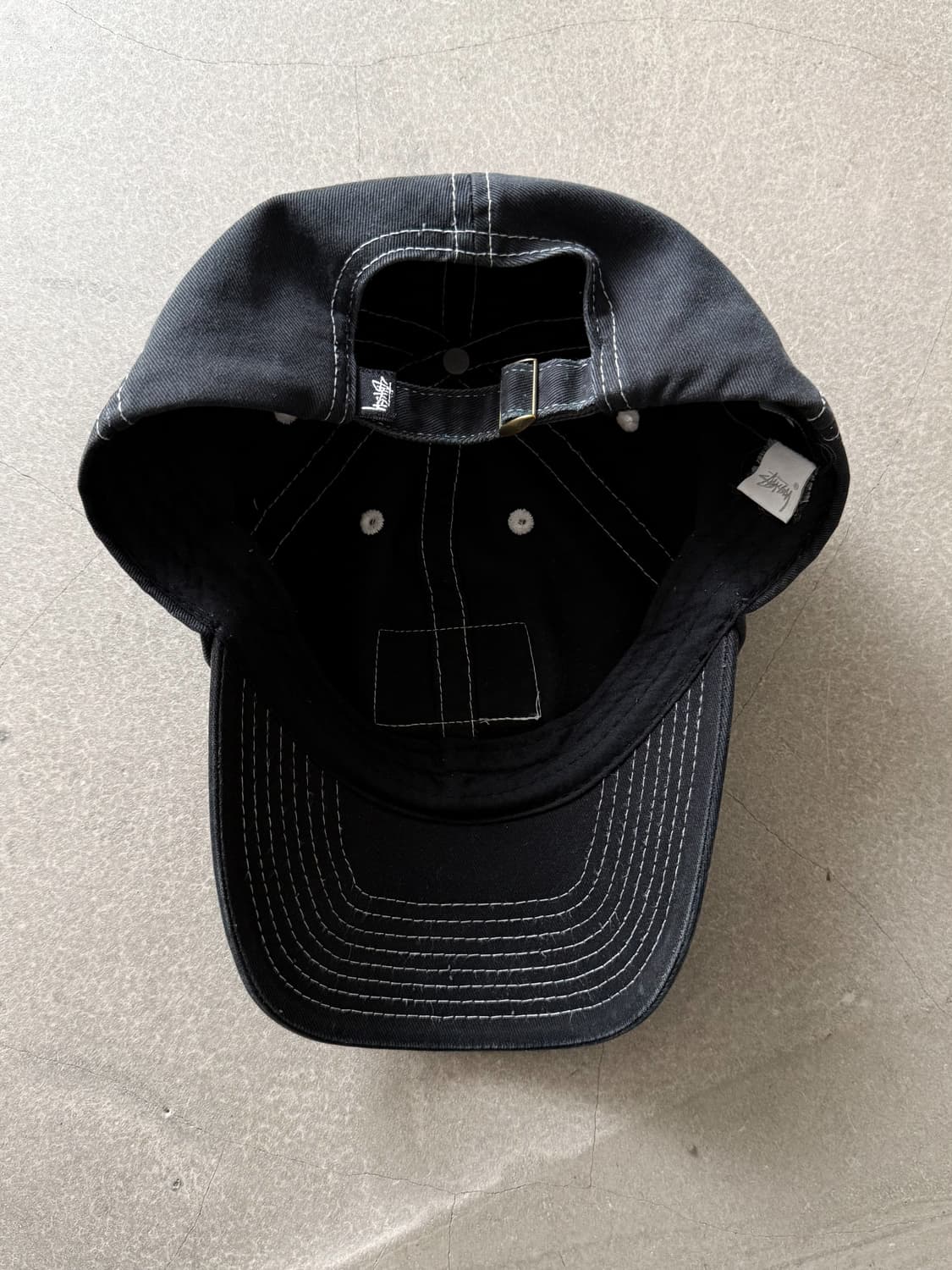 Stussy Workgear Contrast Stitch Ball Cap 상품이미지5