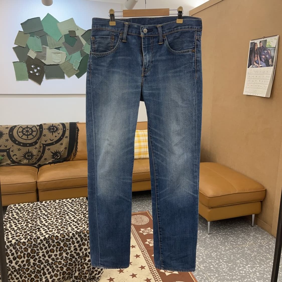 리바이스 511 빈티지 캐주얼 워싱 데님팬츠 31인치 C09368 상품이미지3