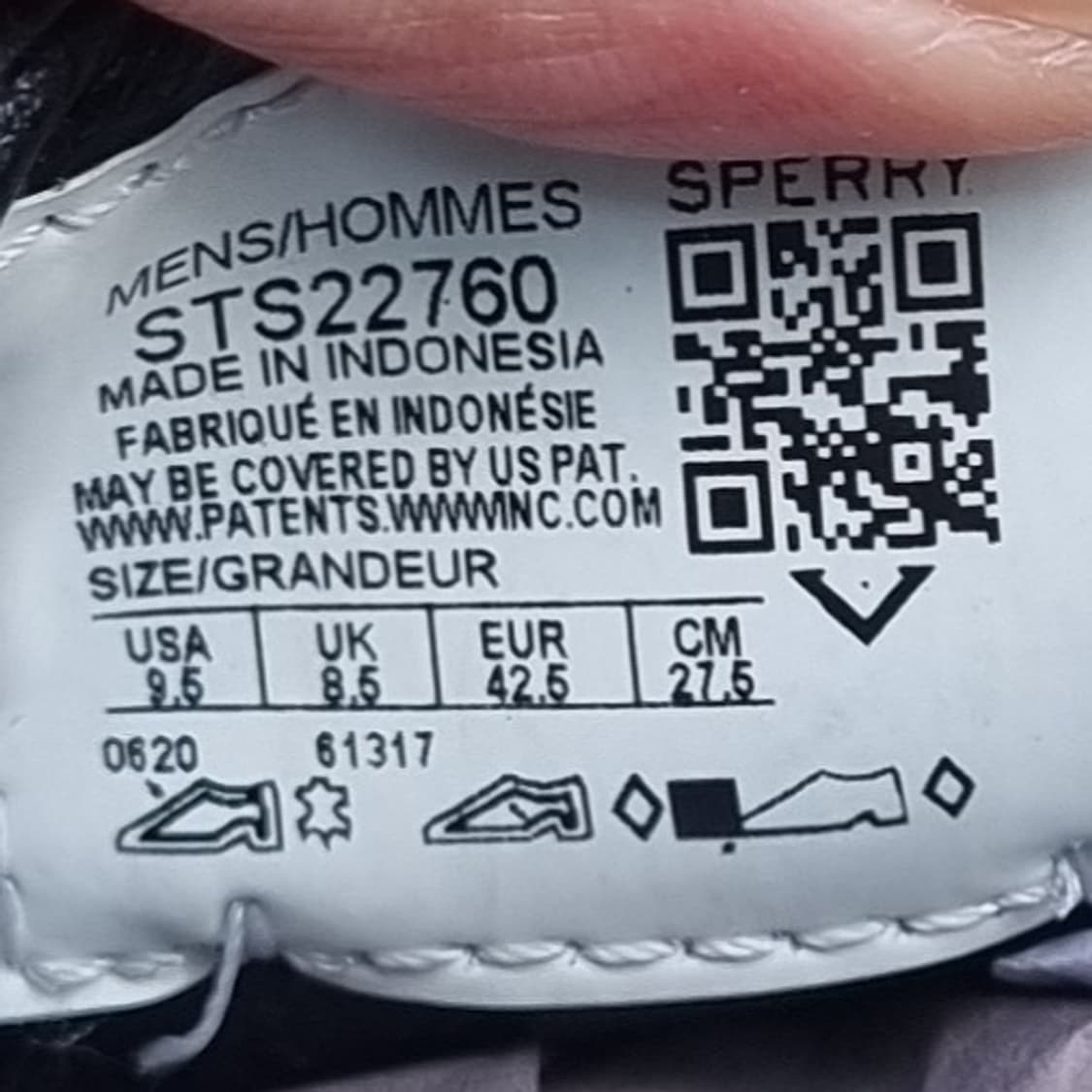 스페리 탑사이더 보트슈즈 실사이즈 260 상품이미지6