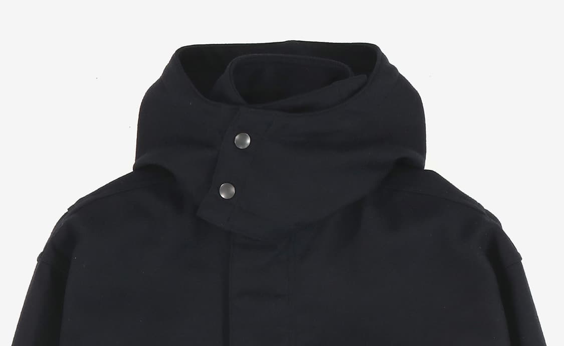 [3] 오라리 라이트 울 멜톤 플라이트 파카 자켓 상품이미지5