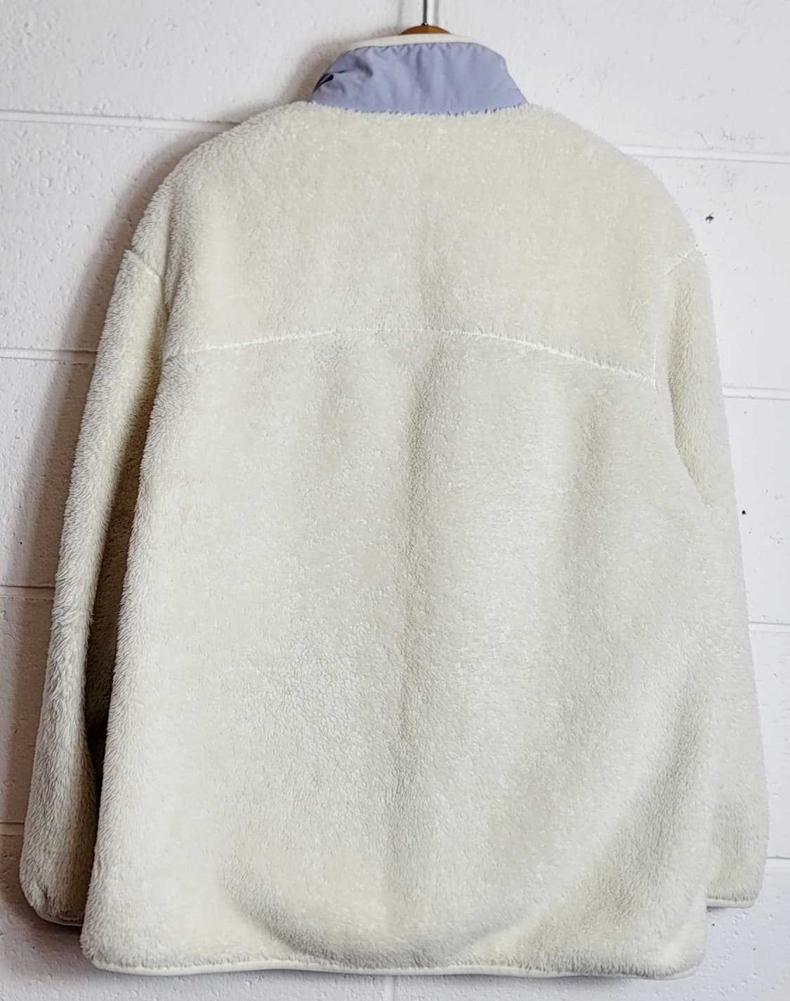 뉴발란스(여성용) 퍼플리스 하이넥 후리스자켓 판매 상품이미지3