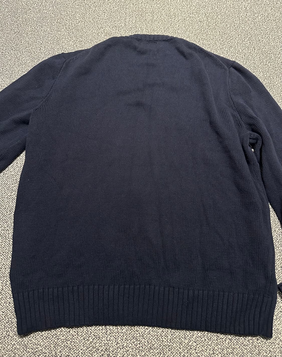 폴로랄프로렌 코튼 니트 네이비 L 상품이미지5