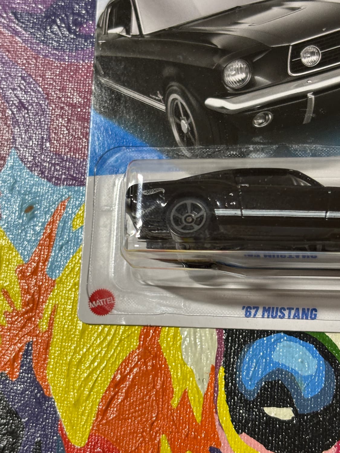 미개봉) 67년식 머스탱 다이캐스트 핫휠 인테리어 소품 상품이미지4