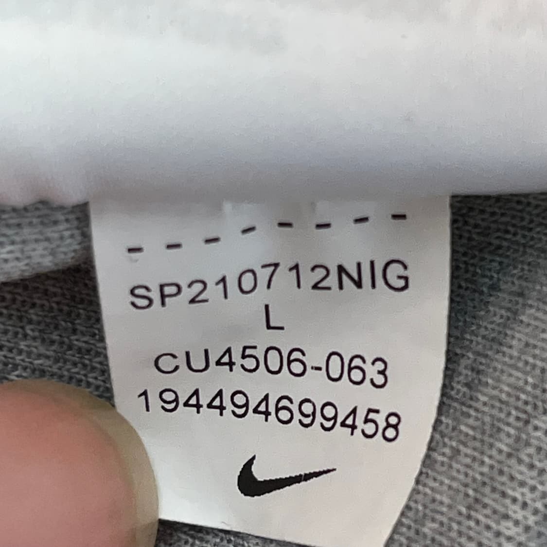 나이키 남성 맨투맨 (L) 상품이미지7