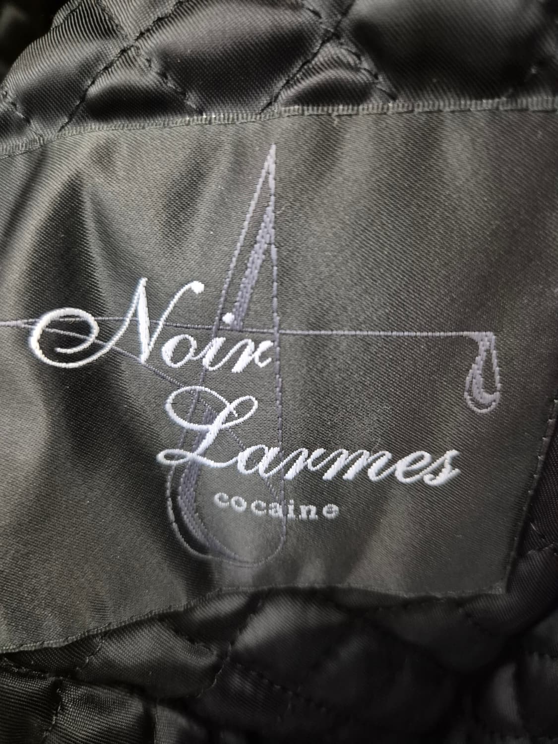 Noir Larmes 레더 봄버 자켓 상품이미지5