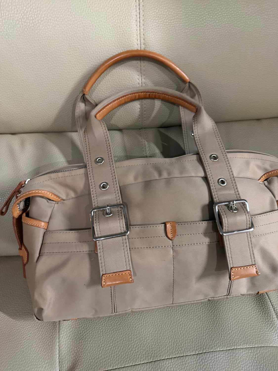 buckle detail side pocket shoulder bag 상품이미지2