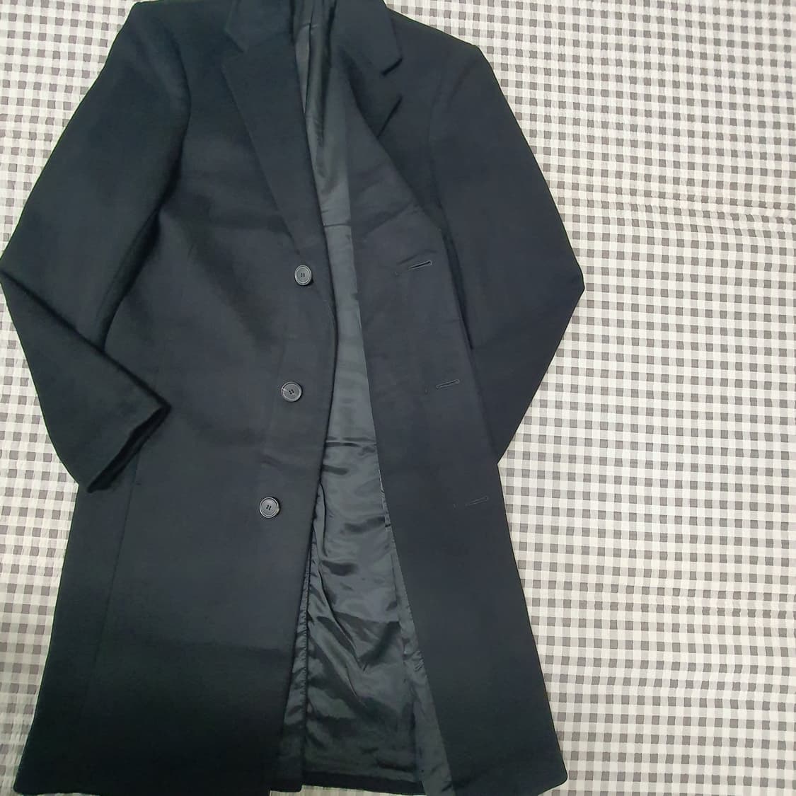 띠어리 울 캐시미어 롱 코트 남자95 상품이미지6