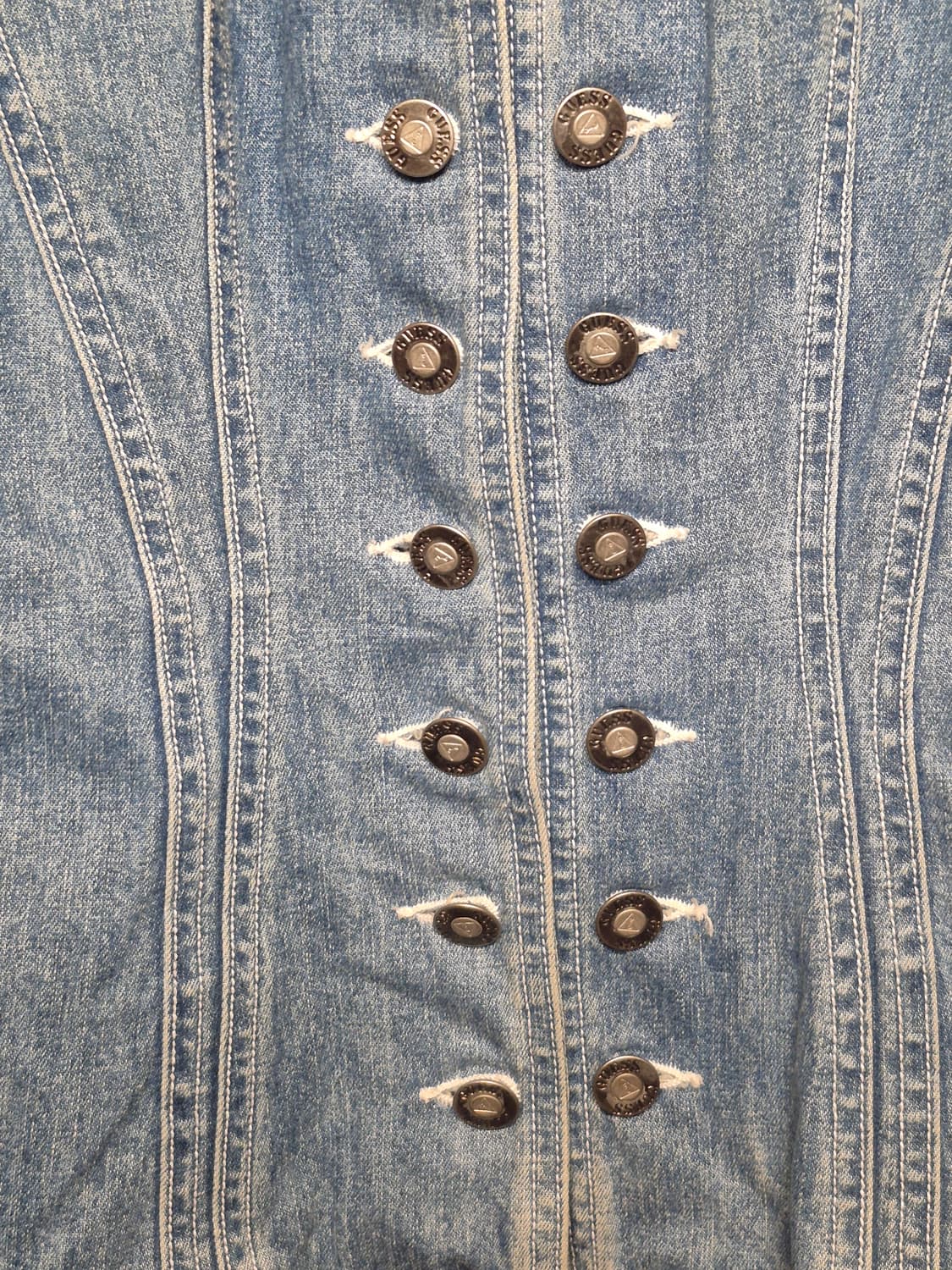 GUESS BUTTON POINT DENIM JACKET  상품이미지4
