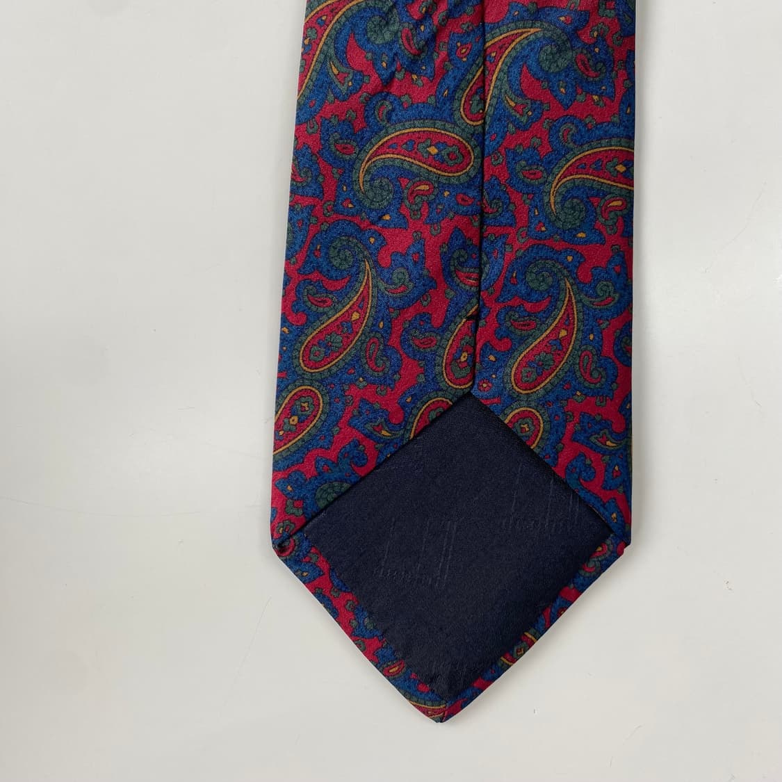 던힐(dunhill) 페이즐리 명품 정품 넥타이 7.8cm 상품이미지7