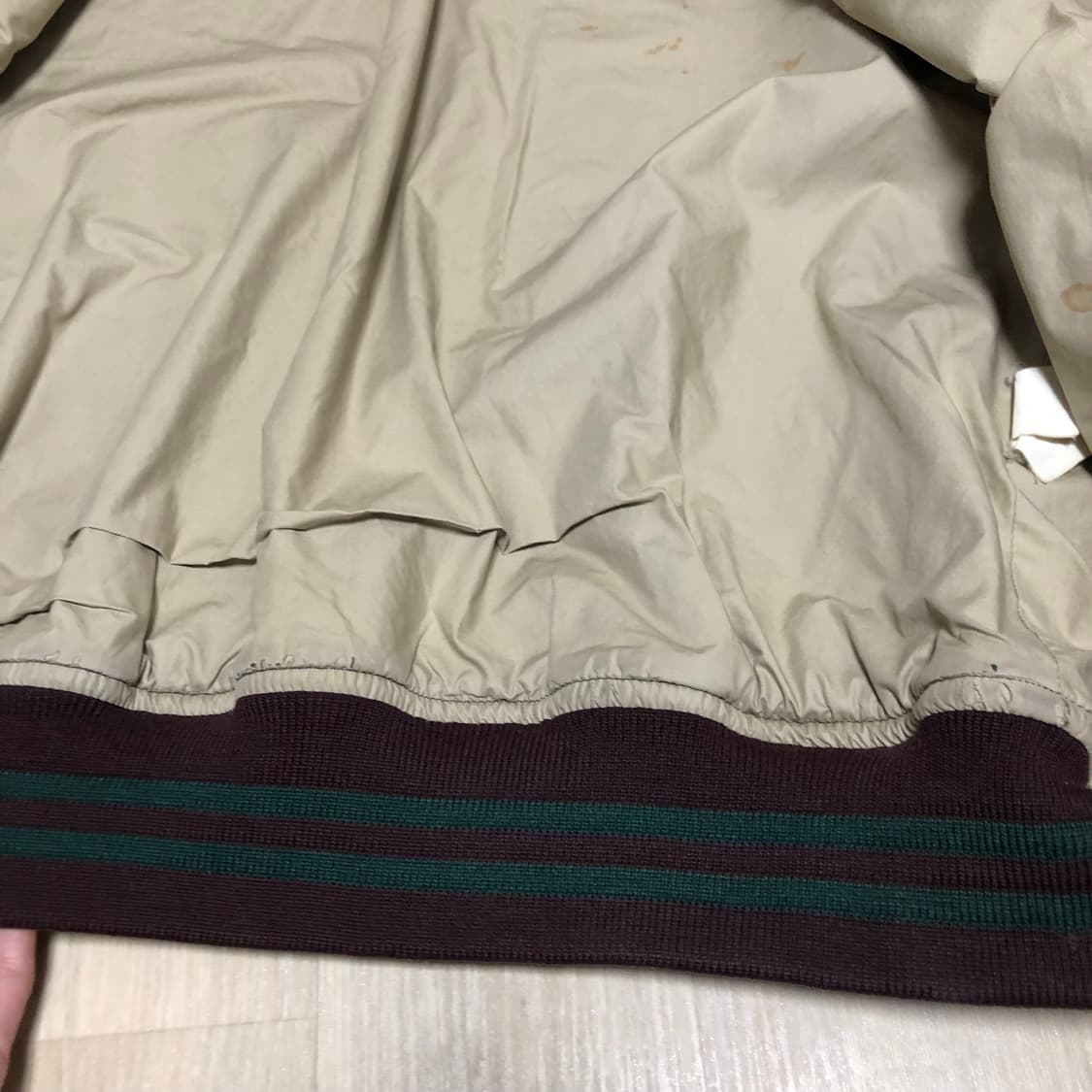 (L) 90's 폴로 랄프로렌 POLO 스크램블로고 스타디움 바시티 자켓 상품이미지5