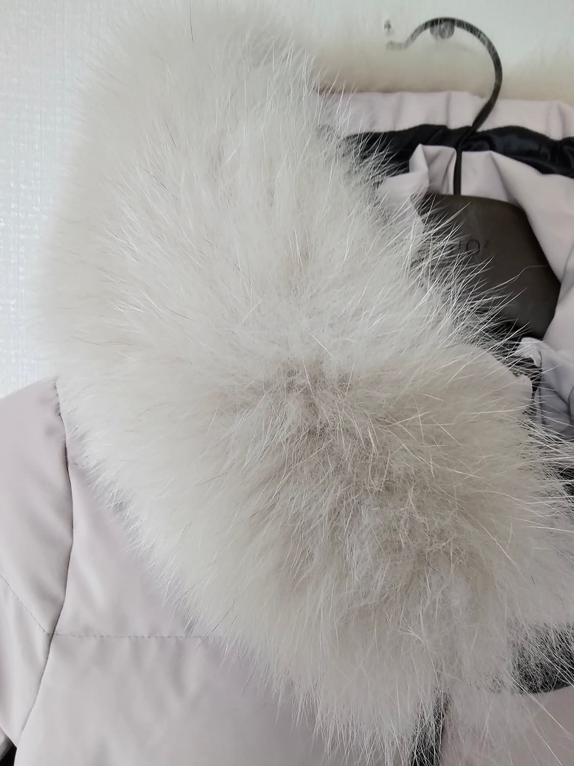 몽클레어 21fw 폭스퍼 패딩(1/라이트핑크/정품) 상품이미지6