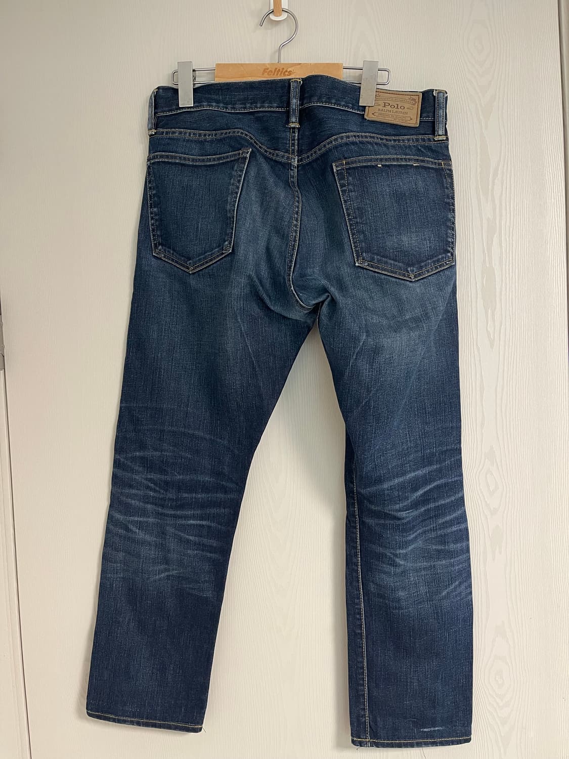 폴로 랄프로렌 설리반 슬림 셀비지 데님 청바지 34/34(기장 수선) 상품이미지4