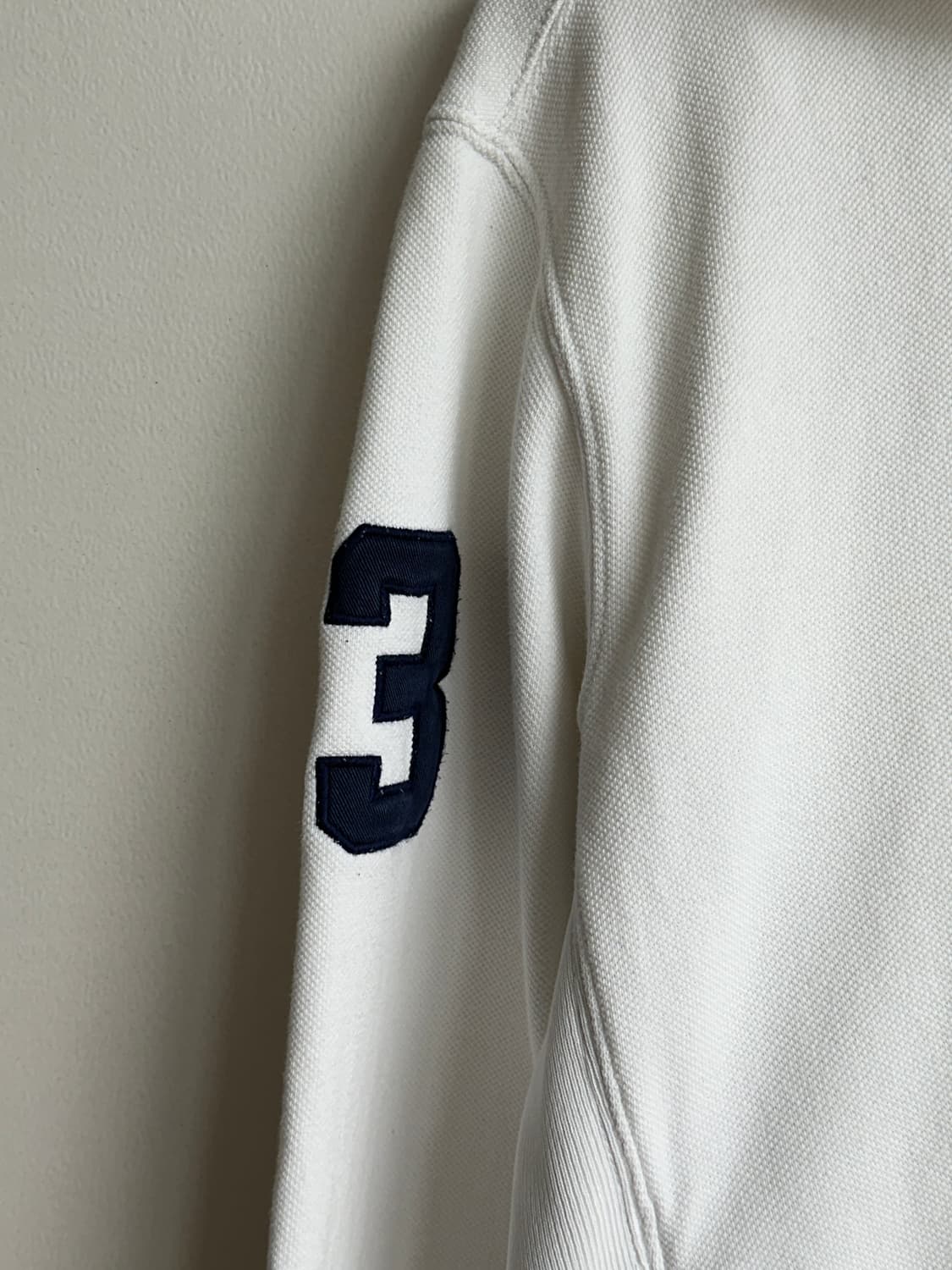 폴로 랄프로렌 화이트 집업 자켓 s 상품이미지3