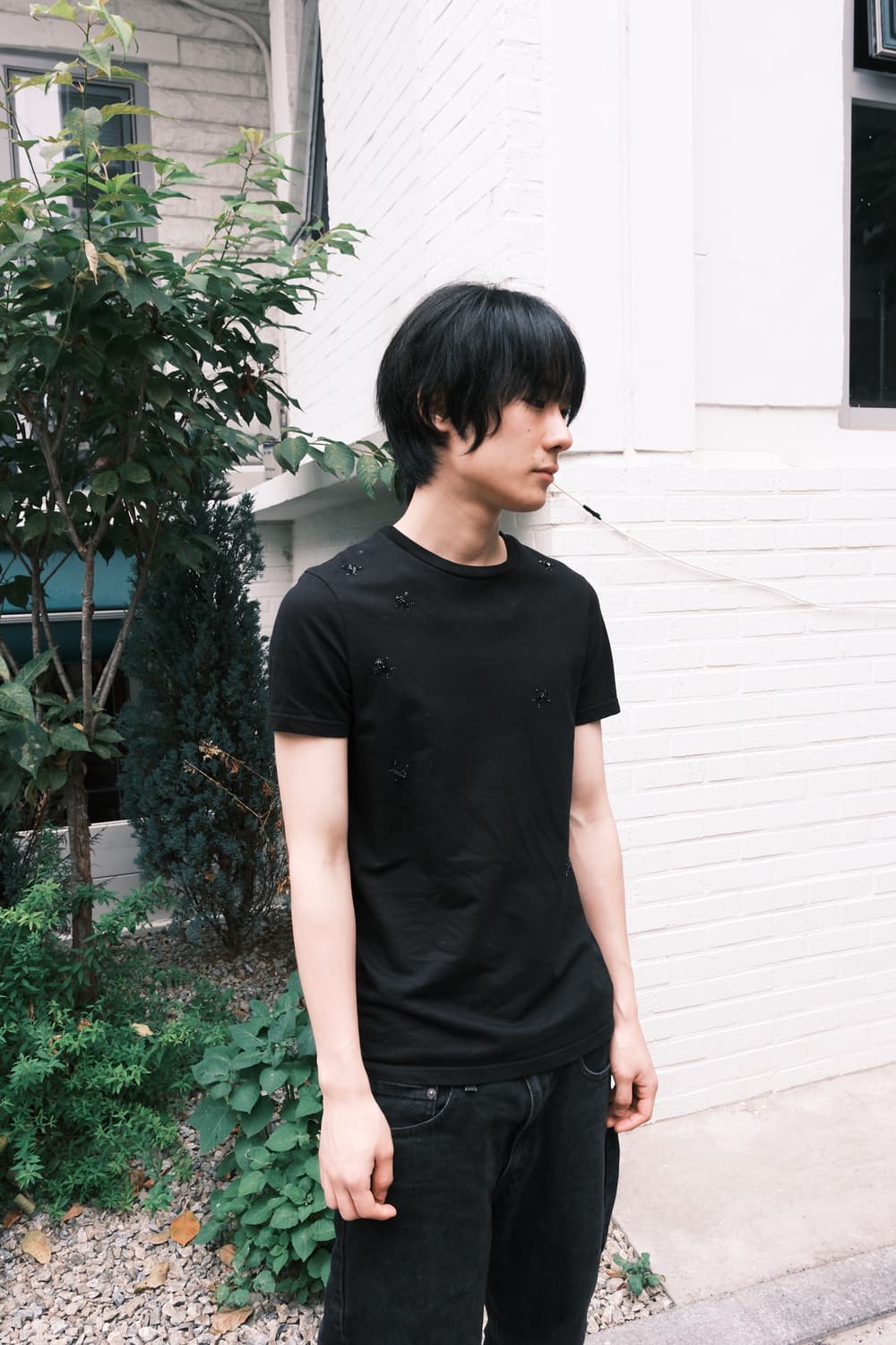 Dior homme 비즈 반팔 티셔츠 xs 상품이미지1