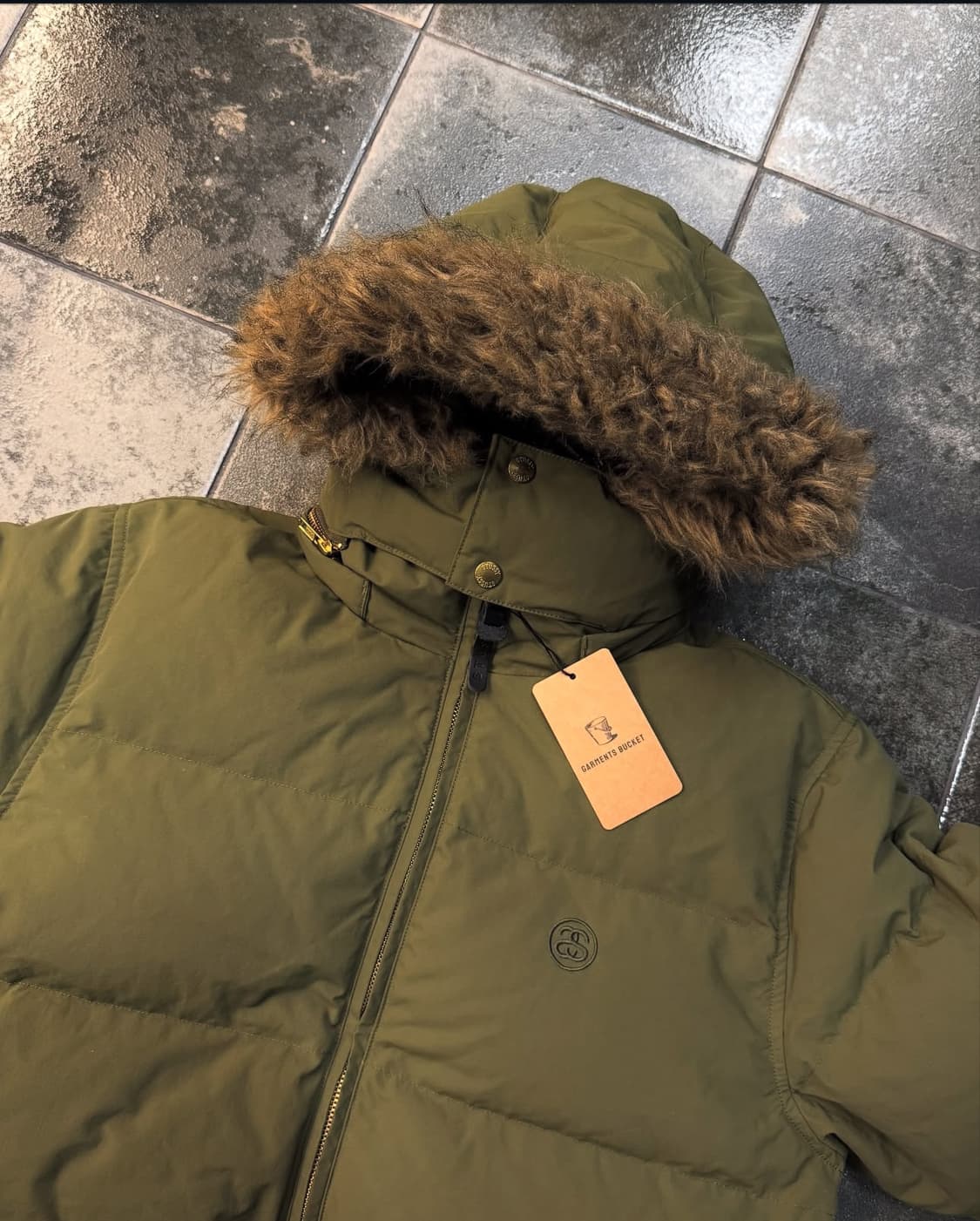 스투시 브라스 푸퍼 자켓 패딩 상품이미지5