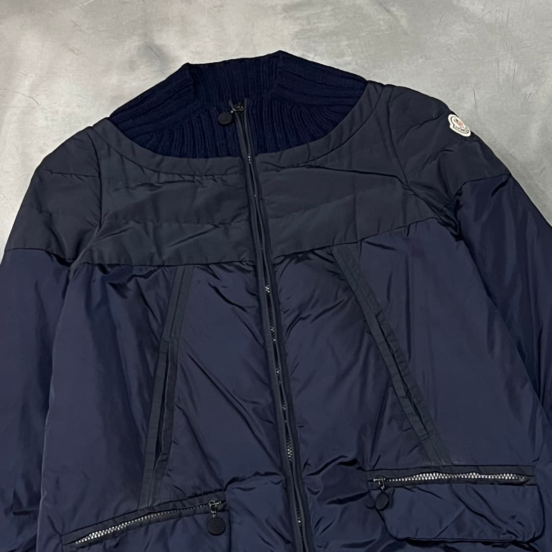  몽클레어 니트 넥 구스다운 패딩 y15559 상품이미지3