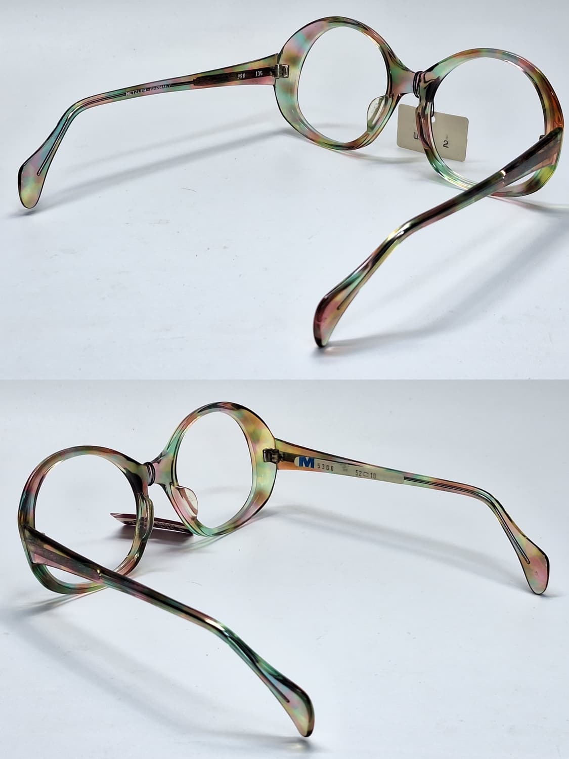 80s 독일제 빈티지 데드스톡/METZLER M5360 안경테 50mm 상품이미지4