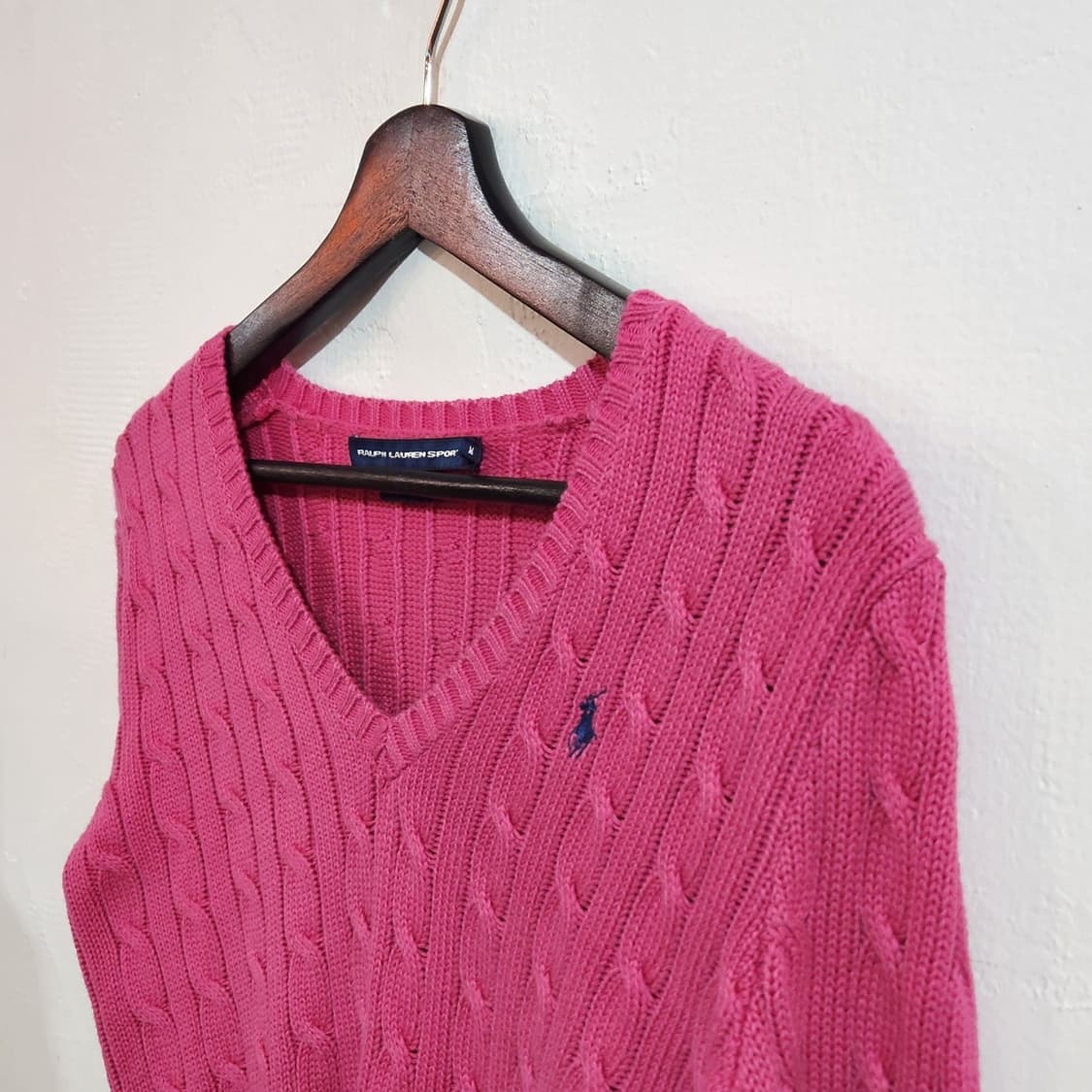 폴로 랄프로렌 꽈배기 니트 상품이미지4