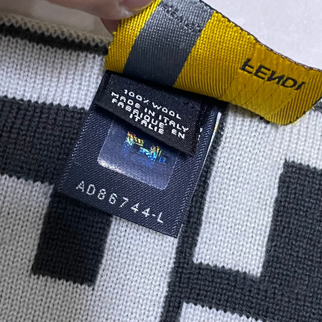 FENDI 펜디 쟈가드 울 머플러 (할인) 상품이미지7