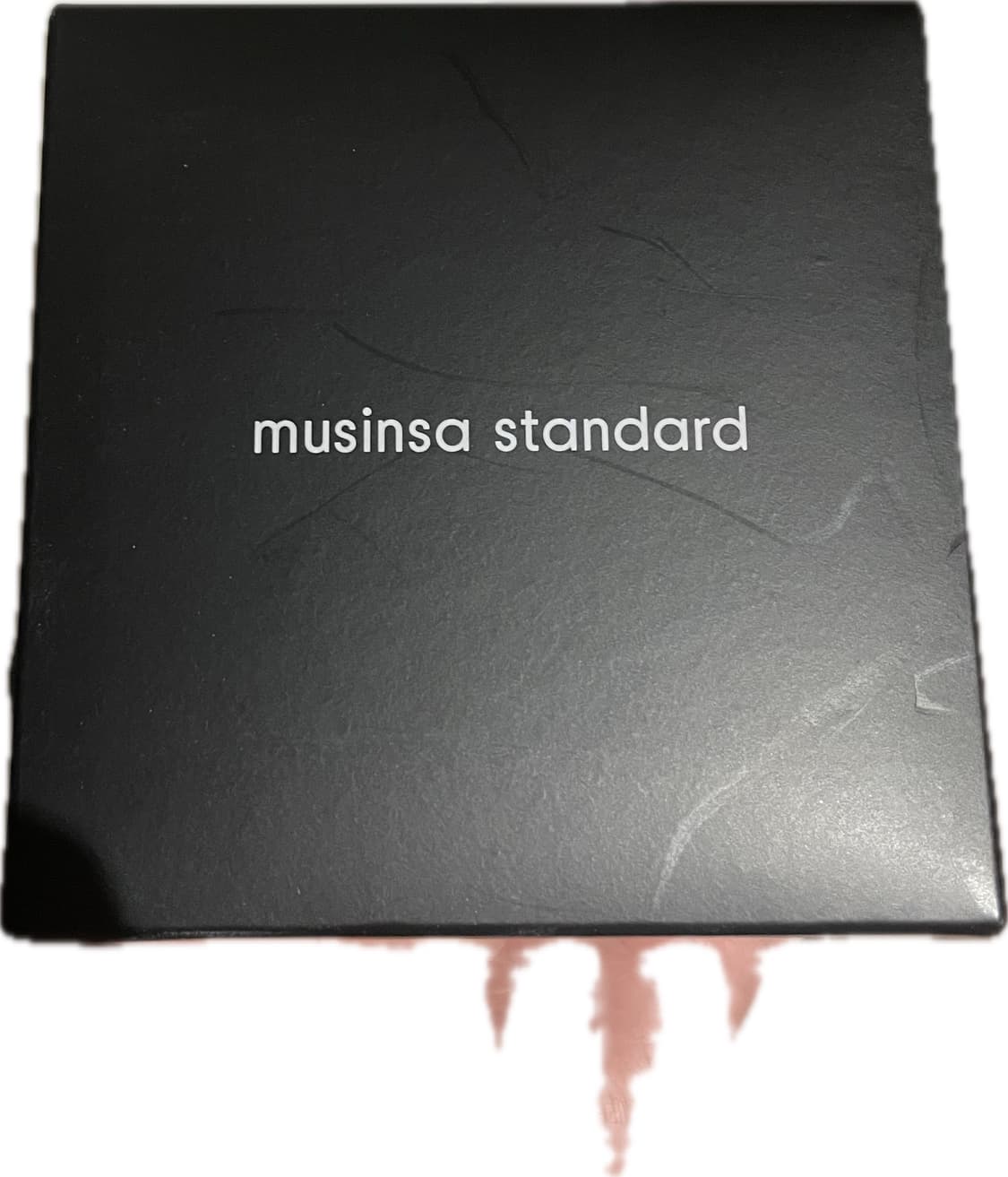 무신사 스탠다드 오토매틱 실크 솔리드 넥타이 블랙 새상품 상품이미지5