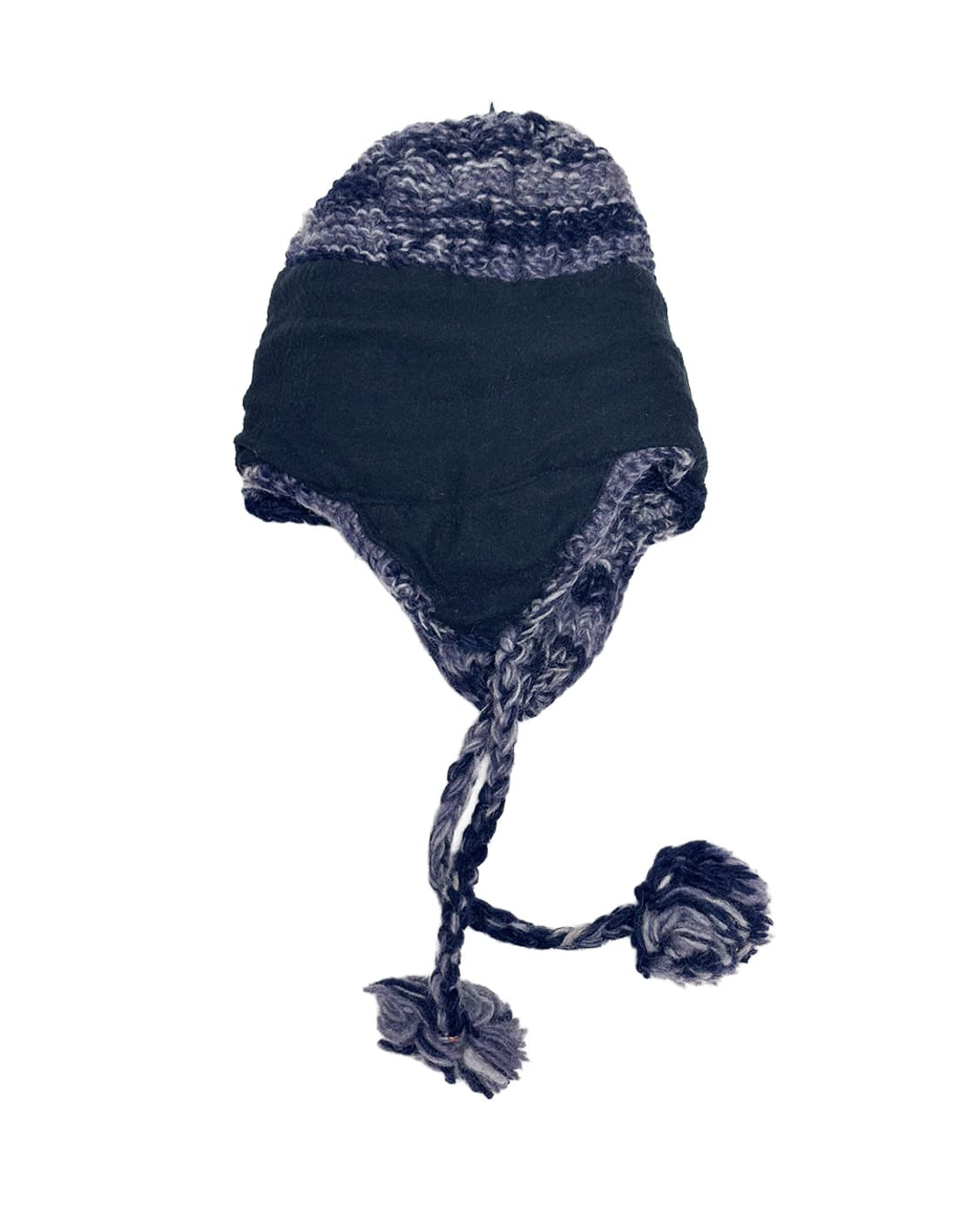 네팔 네이비 보카시 이어플랩 비니 상품이미지4