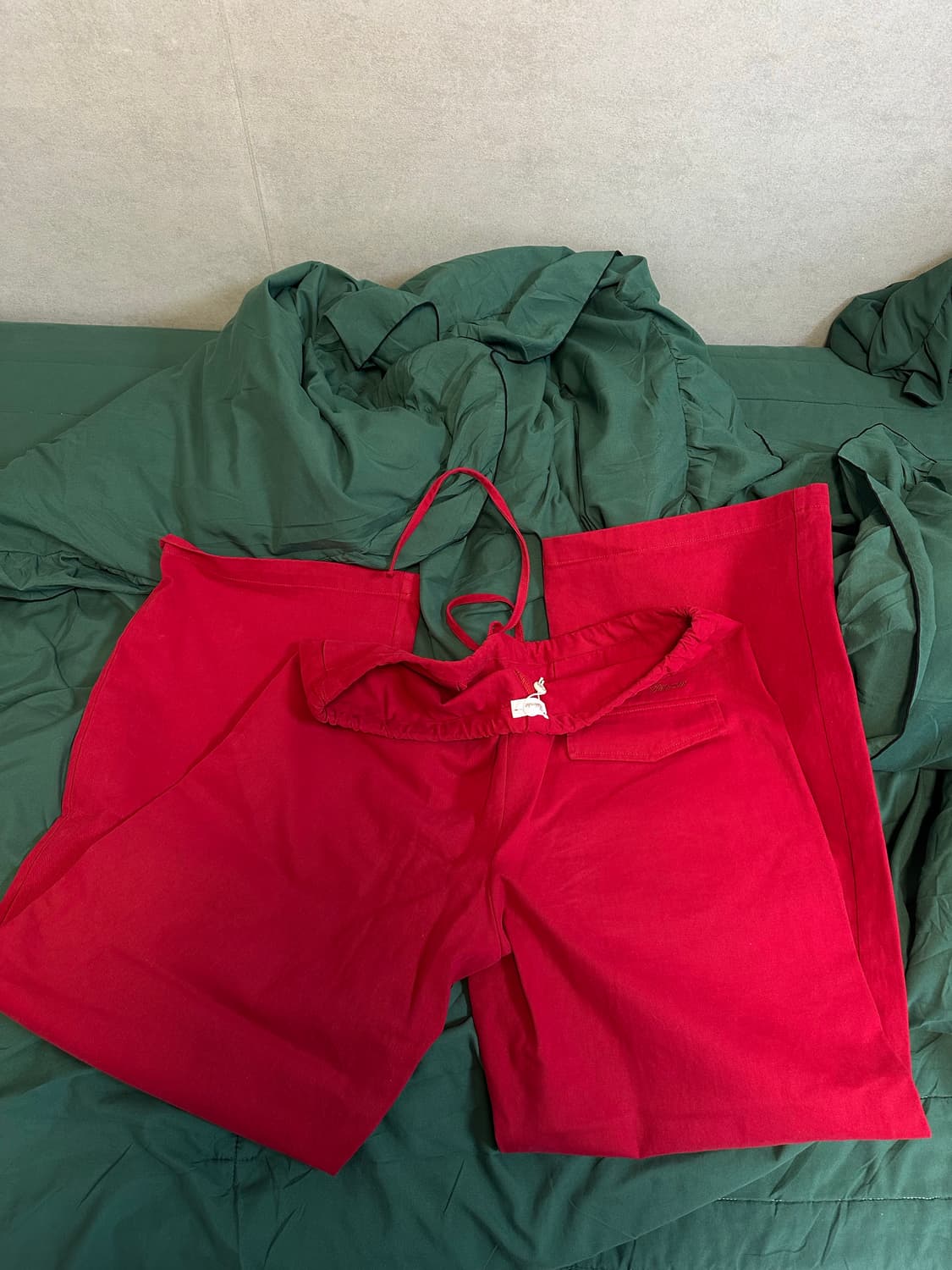 리본빛 vail pants red(지금품절) 상품이미지4
