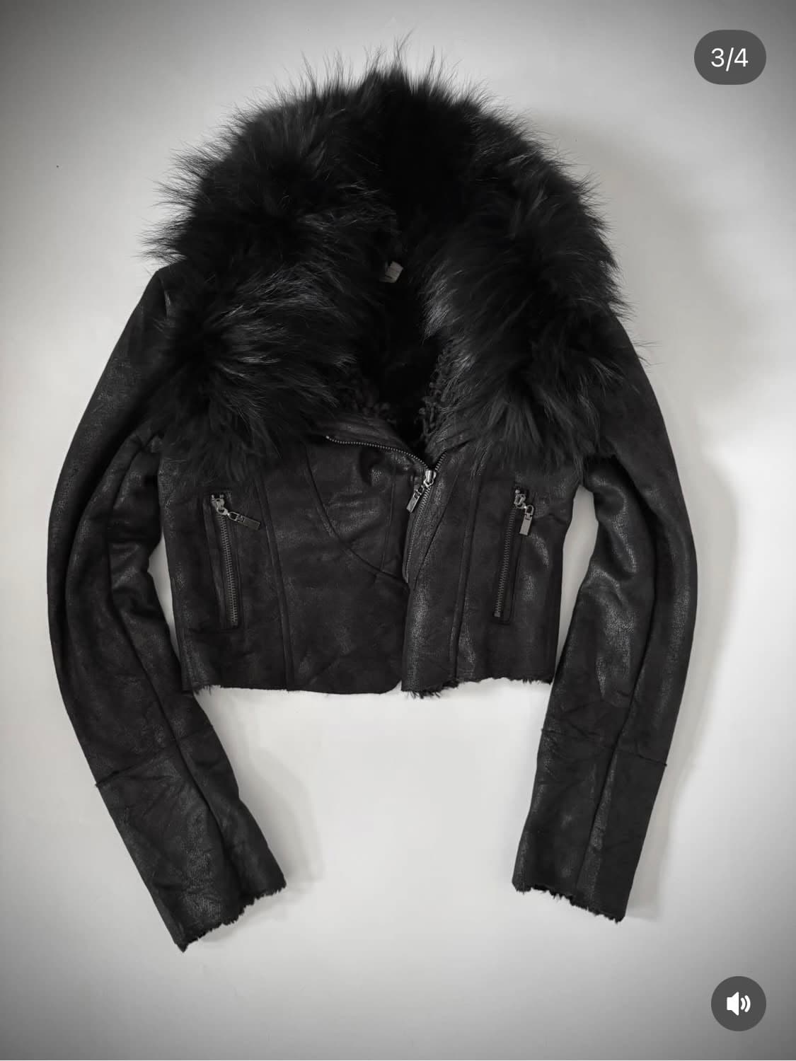 Rare🖤 리얼코코 퍼 자켓 상품이미지3