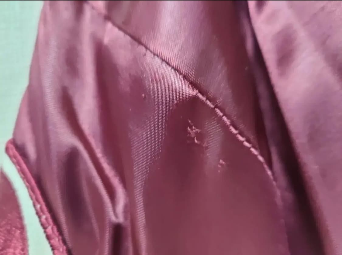 SWINGSTER 필라델피아 필리스 새틴 점퍼 버건디 상품이미지7