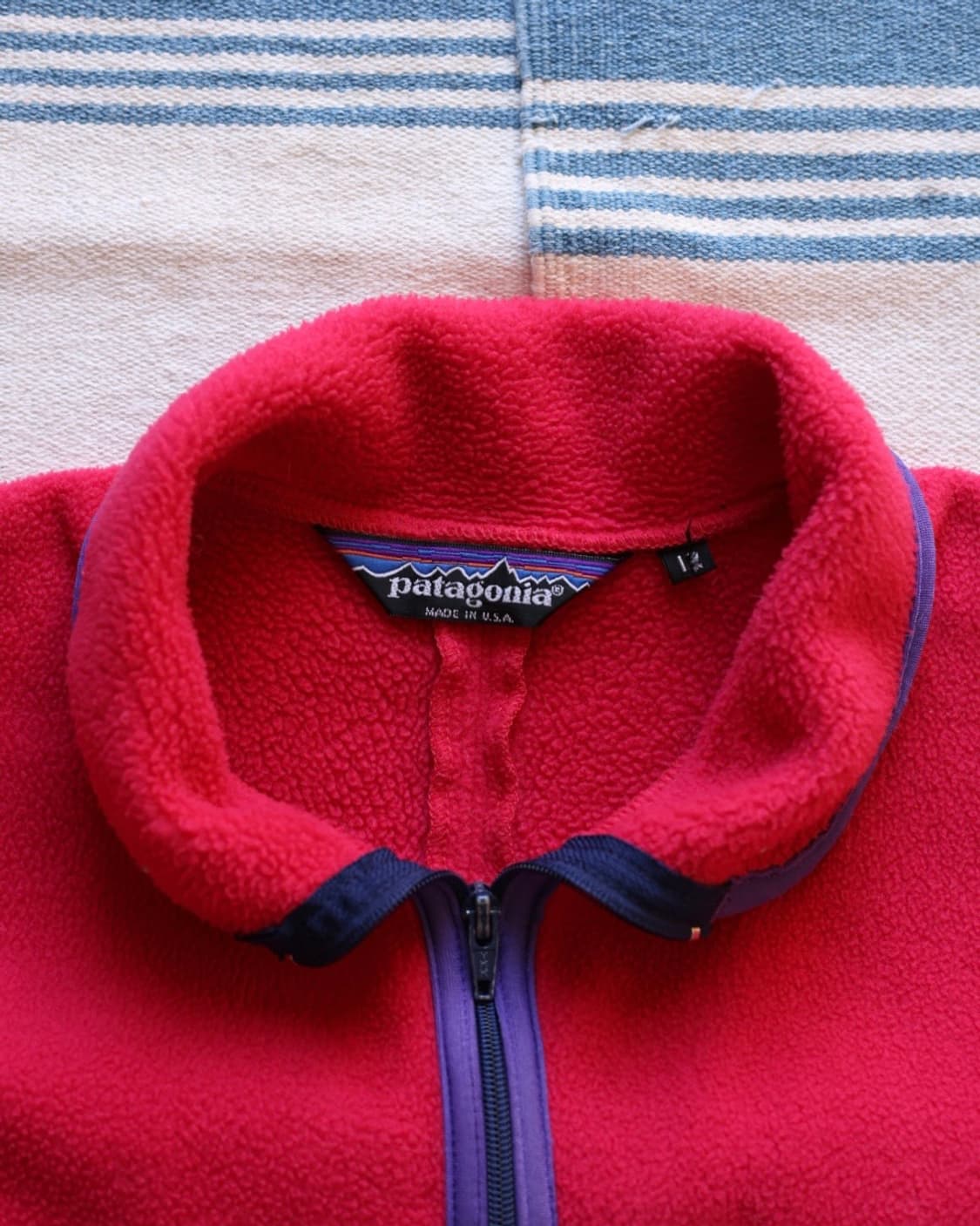 파타고니아 80s 신칠라 집업 가디건 상품이미지4