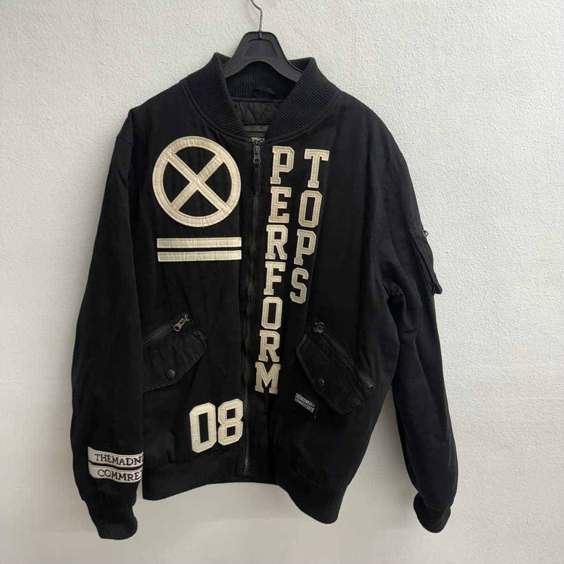 더 매드니스 HIGH WAY MA-1 / BLACK XL 상품이미지1