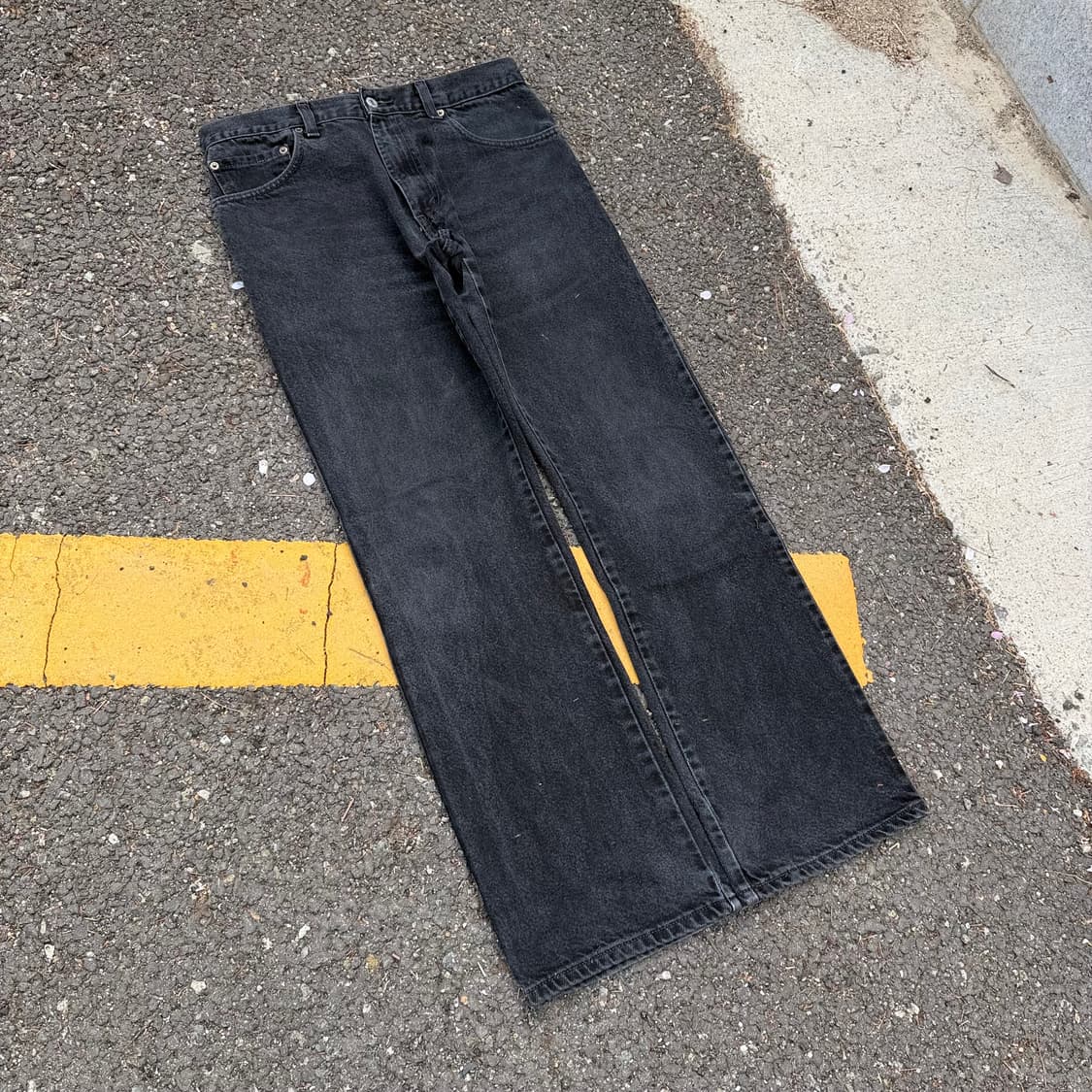00s 빈티지 리바이스 517 부츠컷 블랙 상품이미지3