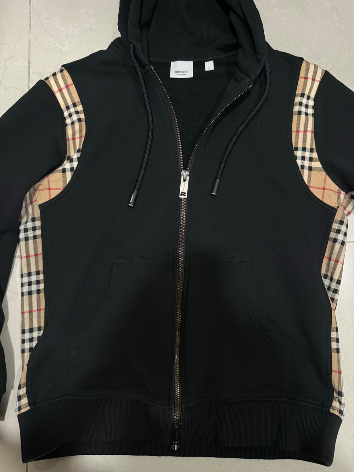 [당일출고,M사이즈] 버버리 노바체크 후드집업 상품이미지3