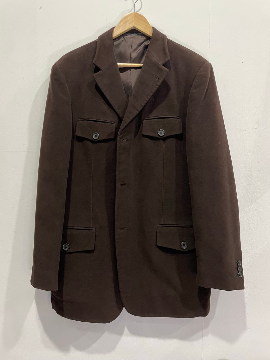 Ermenegildo Zegna 코듀로이 블레이저 50 정품 상품이미지1