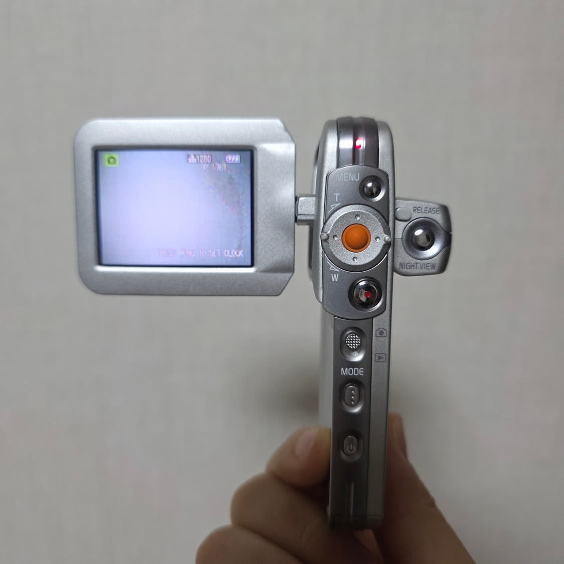 파나소닉 D-SNAP/SV-AV50/실버/풀박/화면그을림/사진에이상X 상품이미지2