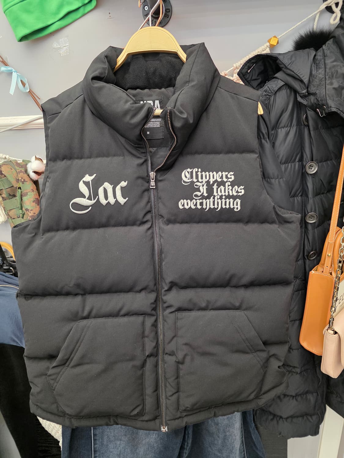 NBA 클리퍼스 패딩 조끼 M 상품이미지9