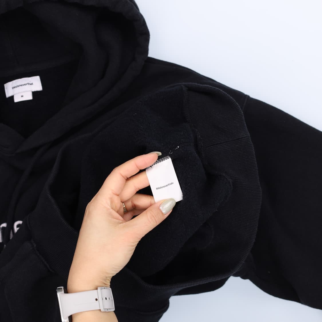 [M] 디스이즈네버댓 빅로고 후드티 0112J 상품이미지5