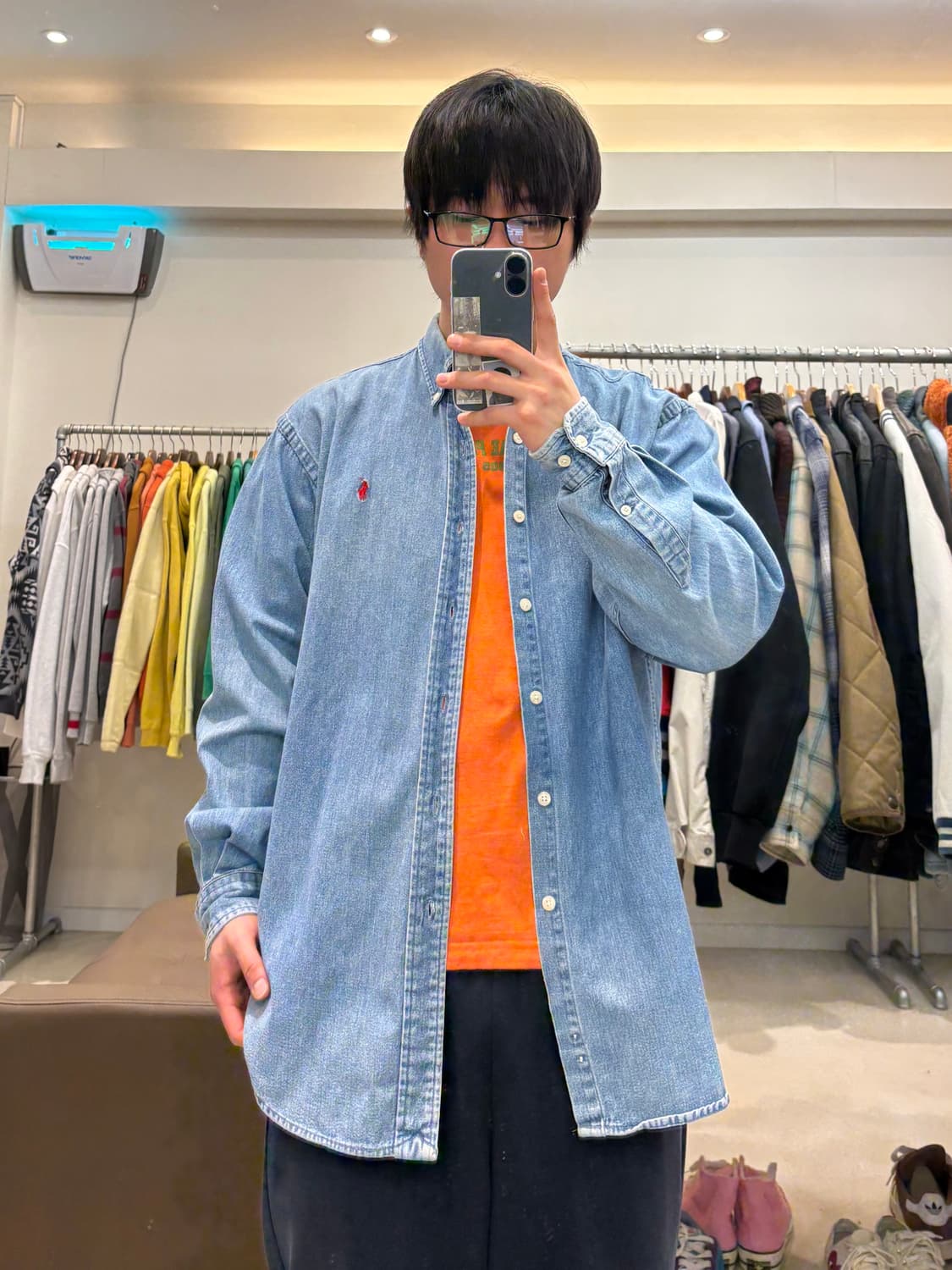 폴로 랄프로렌 데님 셔츠 상품이미지9