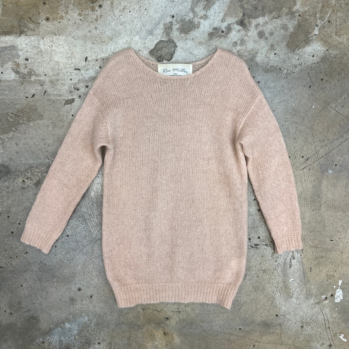 핑크 모헤어 니트 상품이미지2