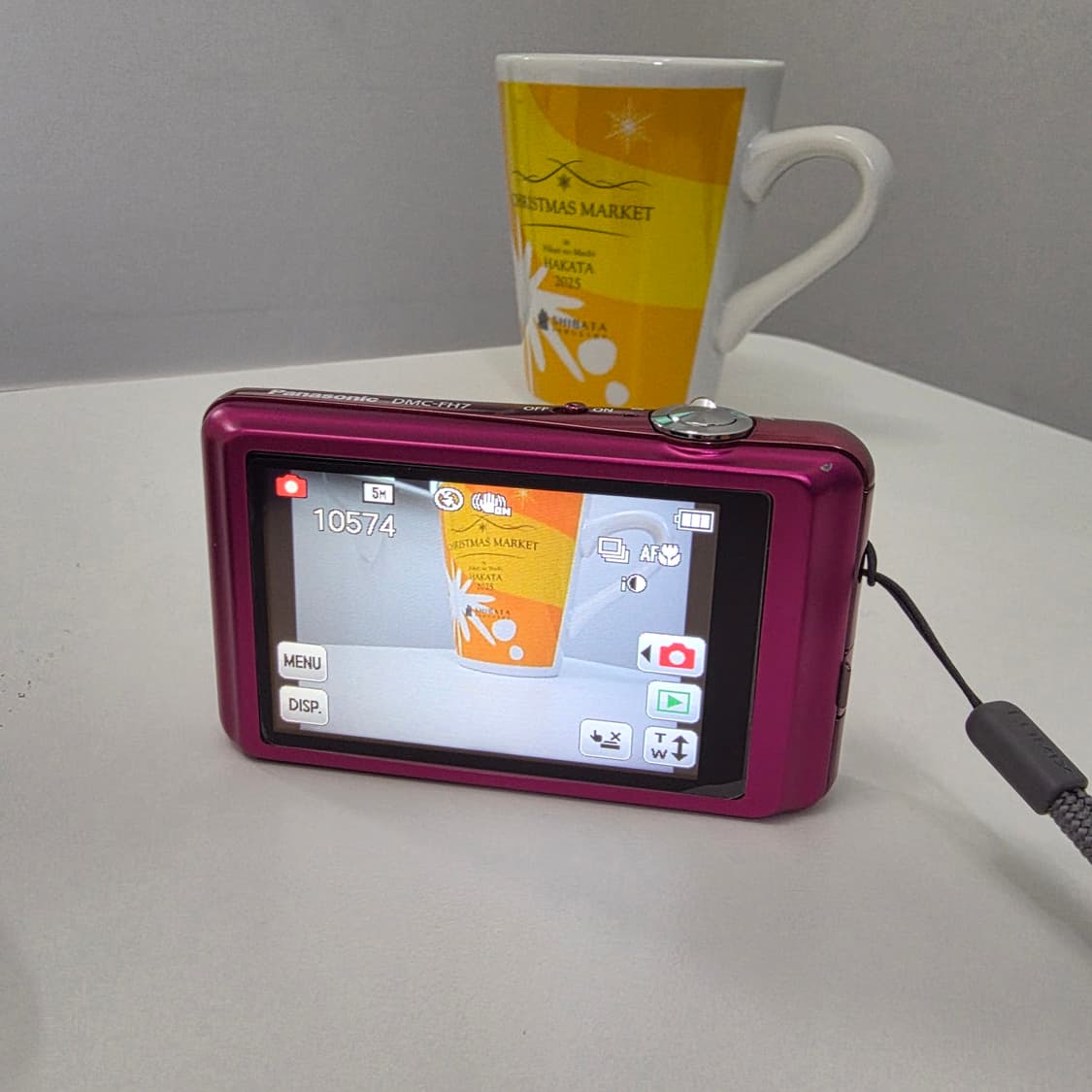 ♡희귀♡ 파나소닉 루믹스 DMC-FH7 핑크 디카 (작례O) 상품이미지5
