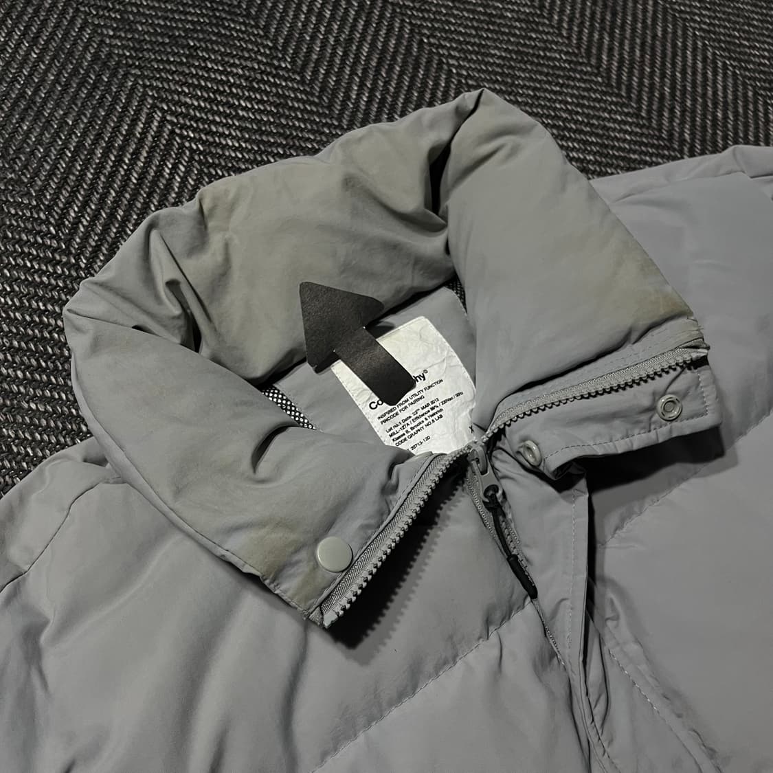 CGP 코드그라피 유틸리티 덕다운 숏 패딩 상품이미지7