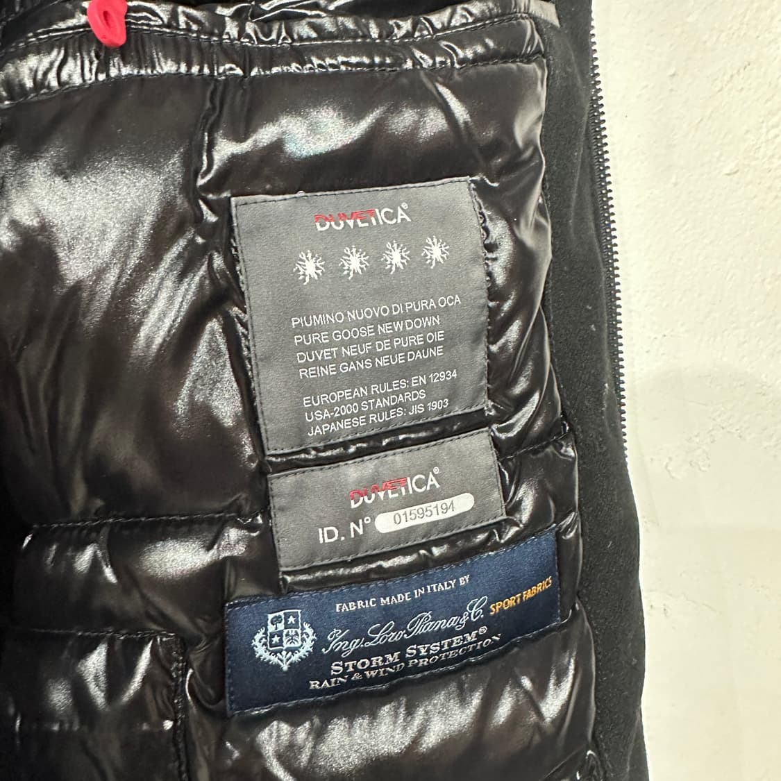 듀베티카 레더 다운 봄버 L 상품이미지6