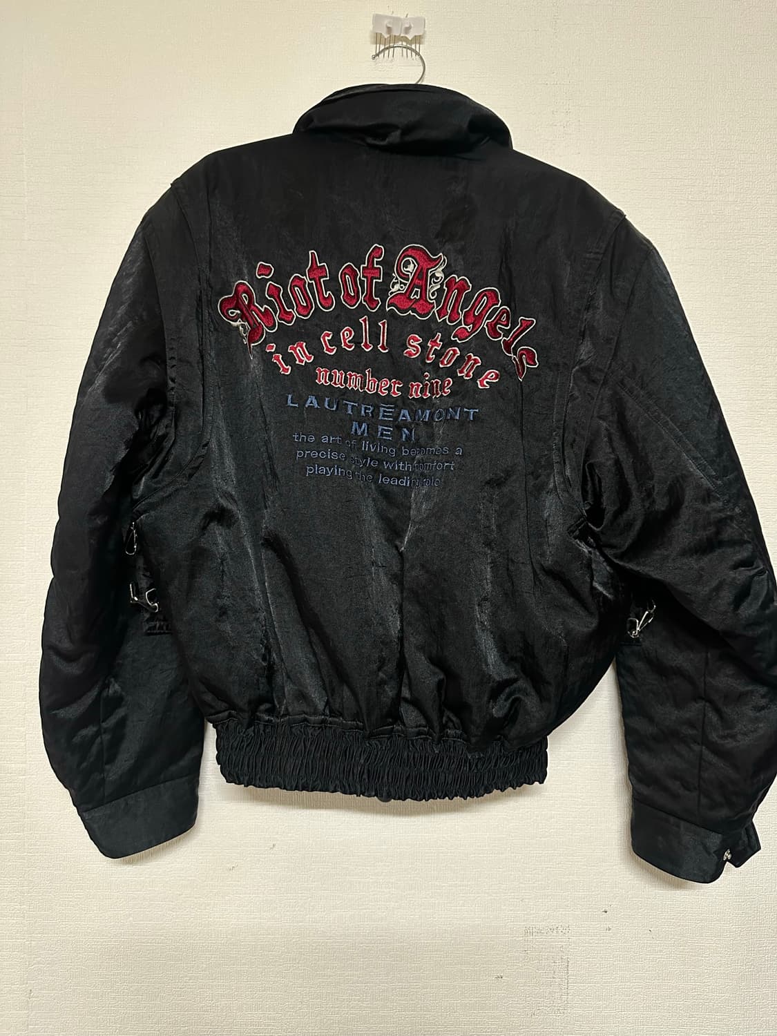 디테쳐블 80‘s 스타일 봄버재킷 상품이미지5