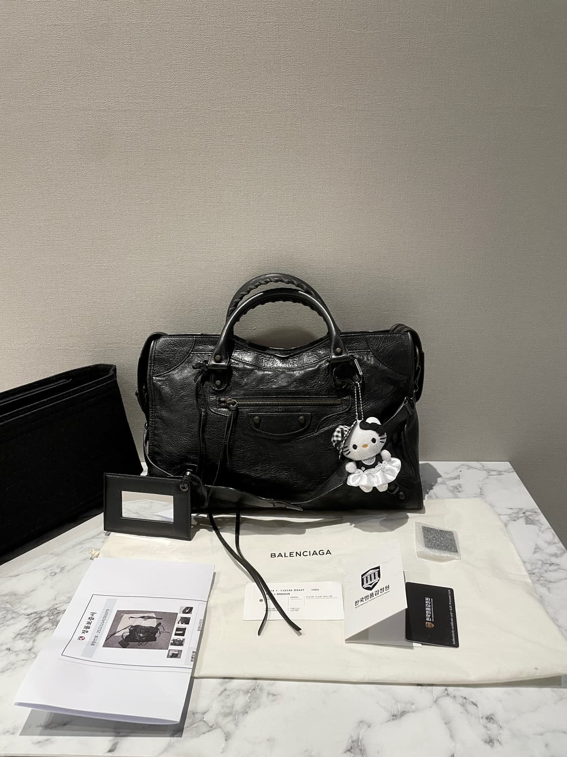 정품 발렌시아가 모터백 미디움 상품이미지2